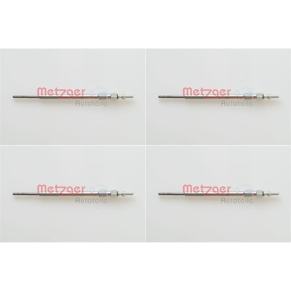 4X Metzger GlÜHkerzen H1 396 Passend FüR 4-ZYLINDER Alfa Romeo 159-image