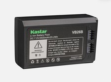 Kastar VB26B Battery Replacement for GODOX Flash Speedlight V860III-F V860III-N