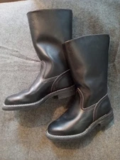 Wesco Boots 11 Inch Vibram Sole Custom Boss?  Men's Size 8? READ DESCRIPTION 