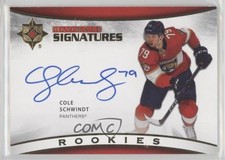 2021 Upper Deck Ultimate Collection Signatures Rookies Cole Schwindt Auto 0il7