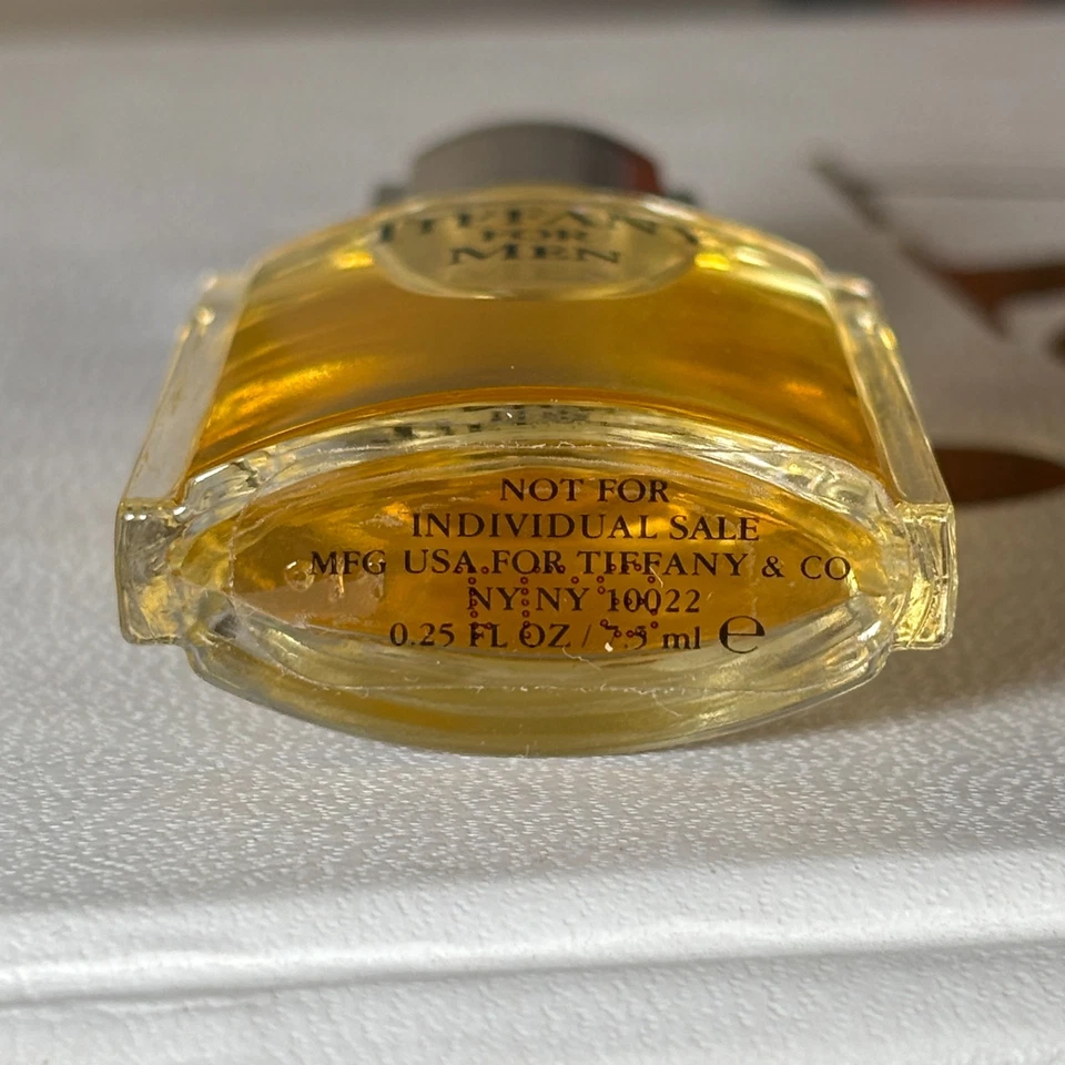 Mini Splash Colonia Vintage Tiffany For Men By Tiffany & Co 7,5 ml Foto 3 de 3