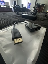 Display Port to HDMI Male Female Adapter Converter Cable DisplayPort DP to HDMI