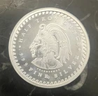 1/2 Half Troy Ounce Aztec Calendar Silver Round.999 Fine Silver Bullion Coin