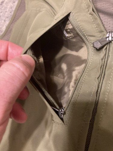 SCOTTeVEST Tech Vest Mens L Green Travel RFID Pockets - Picture 10 of 20