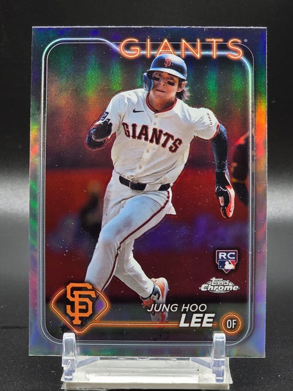2024 Topps Chrome - Jung Hoo Lee #201 (RC) Refractor