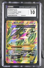 CGC 10 M Rayquaza EX 98/98 Ancient Origins Secret Rare Holo POKEMON on eBay