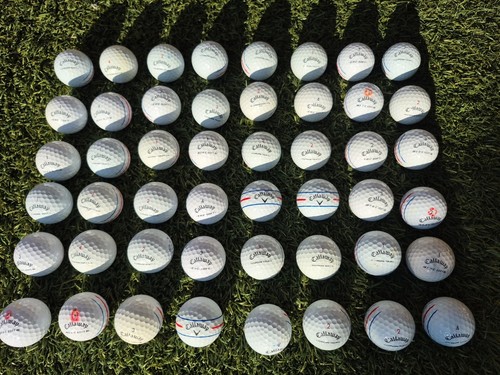 16 Balles De Golf Callaway Chrome Tour Triple Track – Grade 3A/4A – Occasion