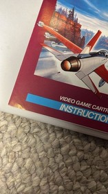 1983 River Raid Intellivision CIB COMPLETE WITH OVERLAYS, MANUAL AND TRAY!