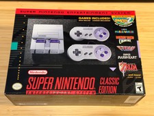 Super Nintendo SNES Classic Edition Mini Console with 21 Games + Extras