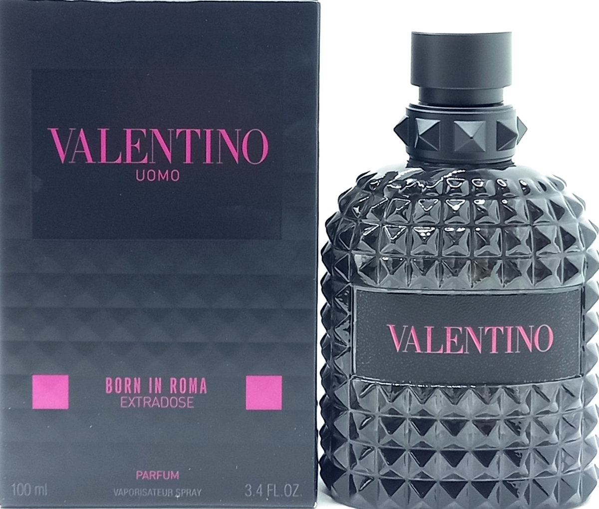VALENTINO UOMO BORN IN ROMA EXTRADOSE PARFUM SPRAY FOR MEN 3.4 Oz