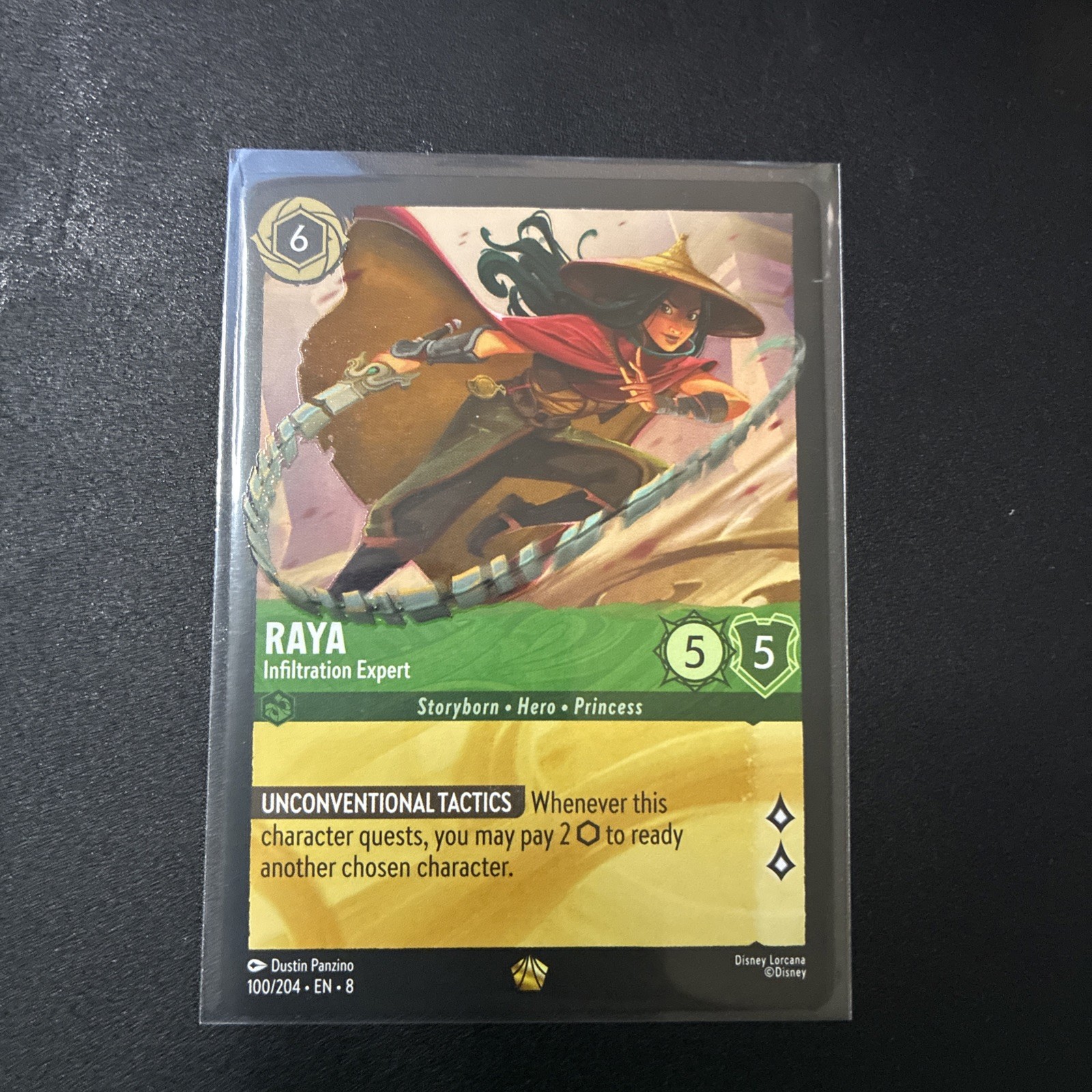 Disney Lorcana TCG Raya Infiltration Expert 100/204 Reign of Jafar Edition