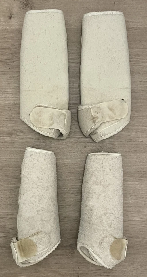 HS 2x + Eskadron 2x Gamaschen weiß für hinten WB - Bild 3 von 3