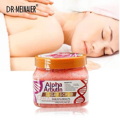 Alpha Aburtin AHA 30% And BHA 2%  Peeling  Sugar Body Scrub 600 Grams