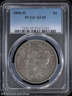1896-O $1 Morgan Silver Dollar PCGS XF 45