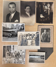 Mixed Lot Black Americana Front Porch Studio Portraits and Other Gatherings Ark.