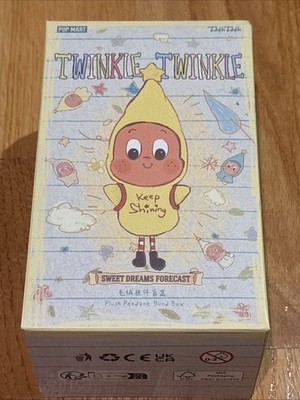 Popmart Twinkle Twinkle Sweet Dreams Forecast Plush Pendant - Flash Warning NEW