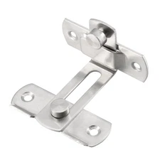 Flip Door Latch 201 Stainless Steel 70x64x40mm 90 Degree Gate Latch Slide Lock