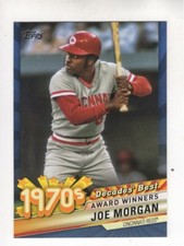 2020 Topps Joe Morgan Decades' Best Blue #DB-35 (Series Two)