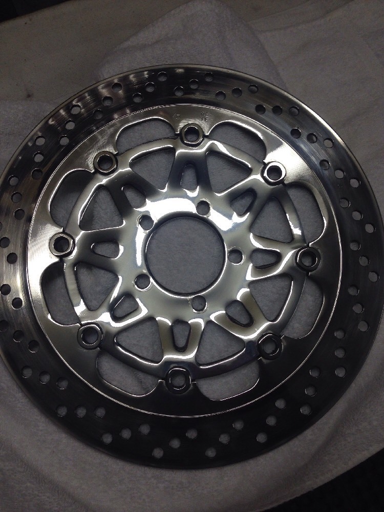 Kawasaki Disc ,FR,LH,Sliver No. P#/ 41080-1306-CM | eBay