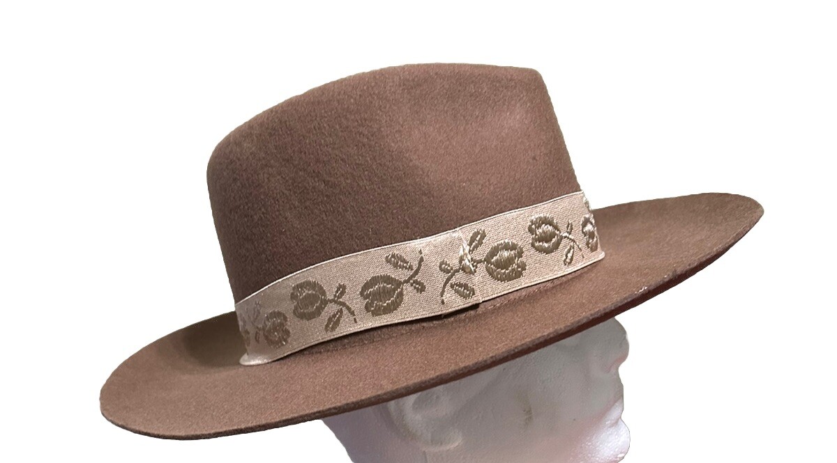 Olive & Pique Pink Wool Rancher Hat Women main image 2
