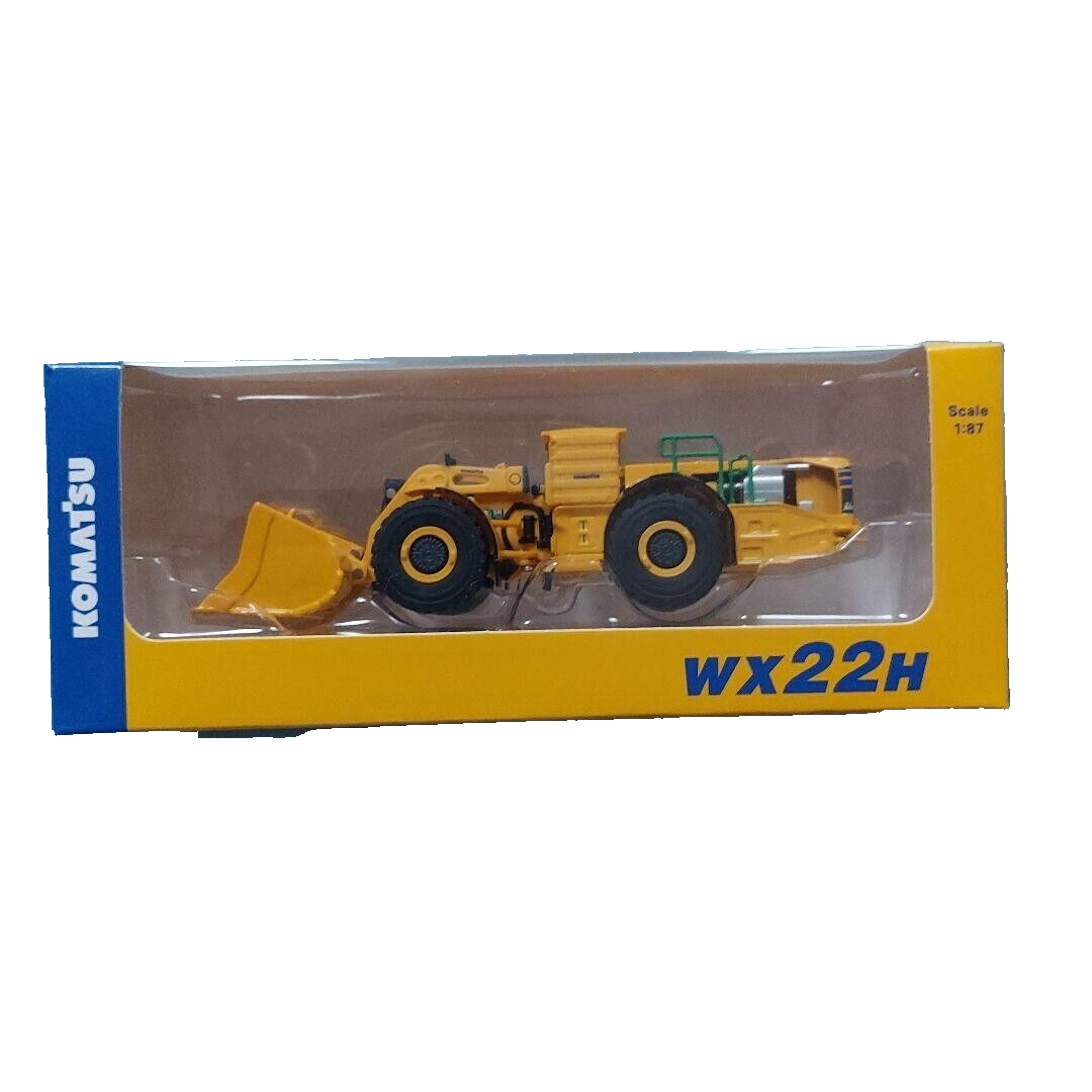 コマツ WA600 1/50 WX22H 1/87 CAT 745 1/64 Komatsu Official Diecast Model WX22H Load Haul Dump 1:87 Scale