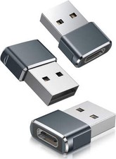 USB to USB C Adapter,Iphone 16 16E 15 Pro Max Charger Adapter 3Pack,Usbc Female