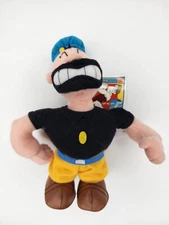 POPEYE Brutus Plush Doll  With Tag 9” by Stuffins 1999 (CVS Exclusive) Very Rare