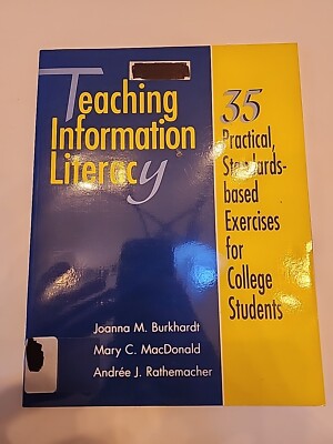 Teaching Information Literacy American Library American Library A