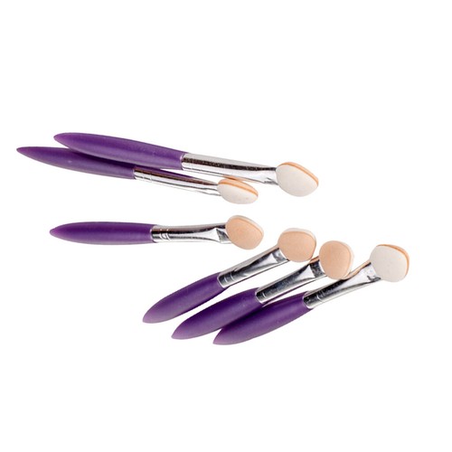 6Pcs Pro Oneended Soft Foam Head Sticks Applicator Sponge Eyeshadow