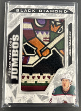 2024-25 Black Diamond JOSH DOAN Rookie team logo Jumbos RTL-JD