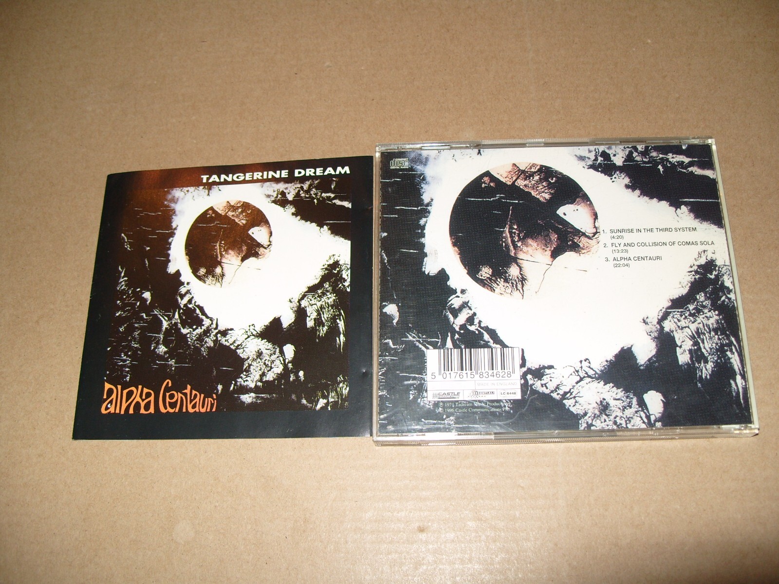 Alpha Centauri by Tangerine Dream  1996 CD EX+/INLAYS VG+ CONDITION