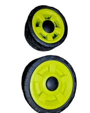 Ryobi 40V. Electric Mower RY401014US Front/Rear Wheel set #4 Wheels