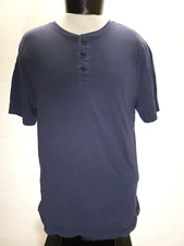 LUCKY BRAND Mens Large L Henley T shirt Combine ship Discount