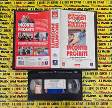 VHS film INCONTRI PROIBITI alberto sordi valeria marini 1998 FILMAURO (F241)