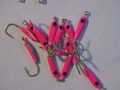 12 NEW ASSORTED colors ROCKER PANFISH JIGS SIZE 10 fishing ICE gold backs | eBay 12 NEW ASSORTED colors ROCKER PANFISH JIGS SIZE 10 fishing ICE gold backs | eBay