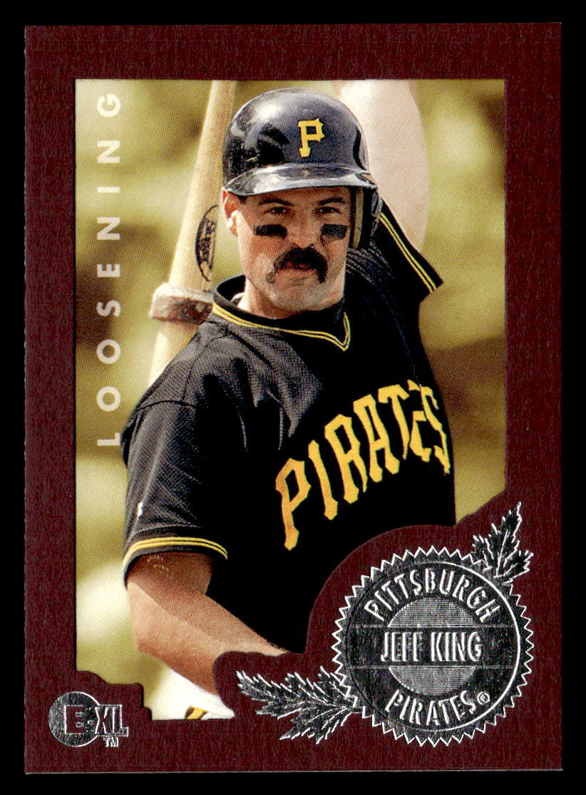 Jeff King 1996 E-Motion XL  Card #256 Pittsburgh Pirates