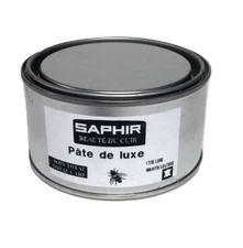Saphir Pate de Luxe Shoe Wax, 250ml tin