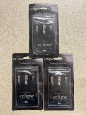 Lot of 3 Neca The Twilight Saga: Eclipse Trading Card Pack 3ct New Sealed