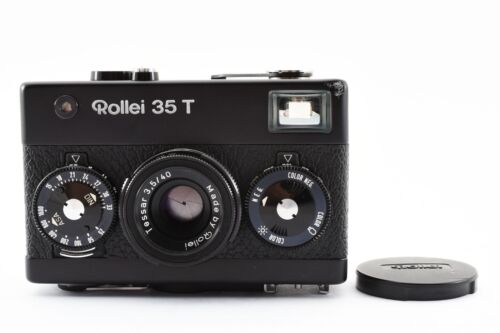 【READ！】Rollei 35 T Black 35mm Film Camera From JAPAN [Exc+++++] #2120685A - Picture 1 of 14