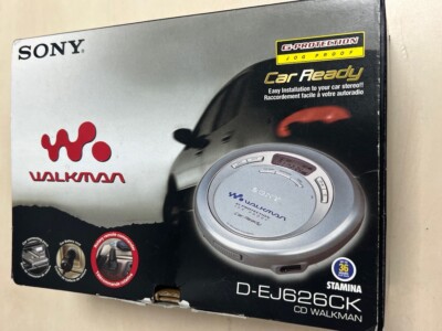 Sony DEJ626CK CD Player   Portable with Boxed Accessories
