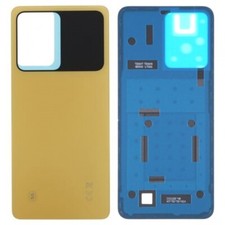 Back Battery Cover Compatible With Xiaomi POCO Pro X5 5G Replacement Yellow