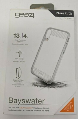 Gear4: Bayswater (Clear Cover Case, Apple iPhone X / Xs, Lifetime Warranty)