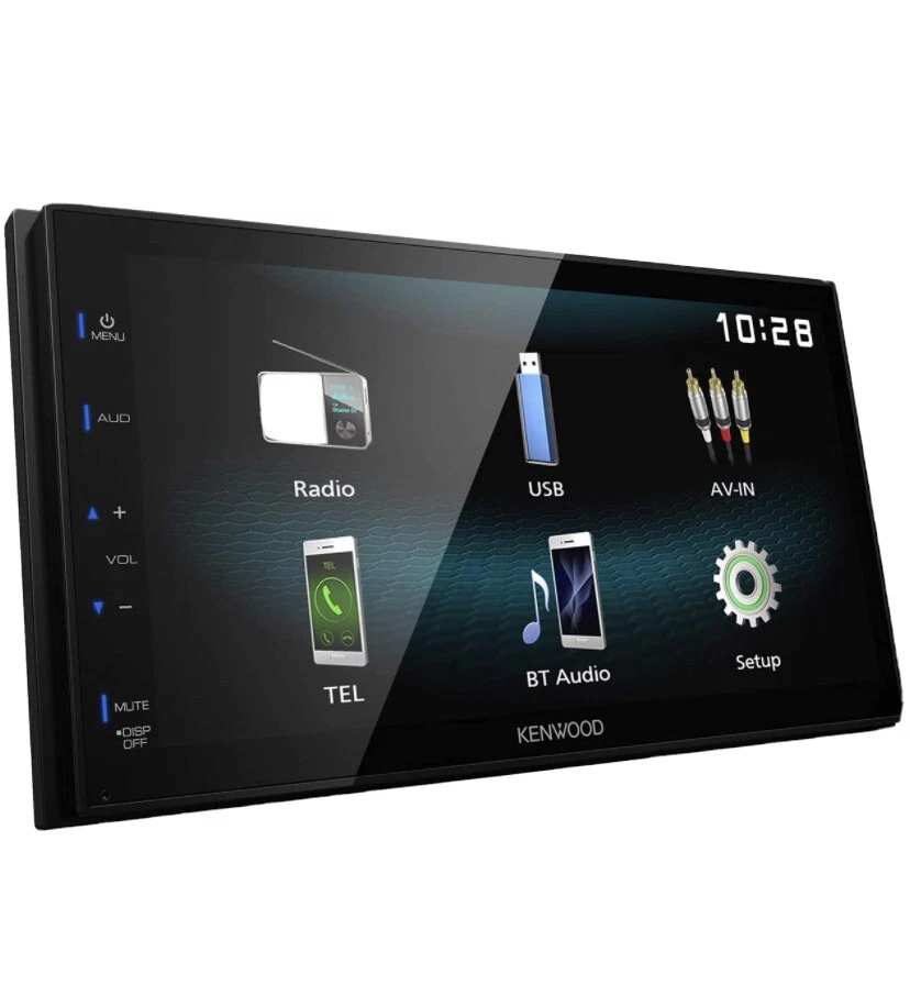 Kenwood DMX120BT Bluetooth Digital Multimedia Receiver 6.8" 2DIN Car Stereo - Image 4 of 4