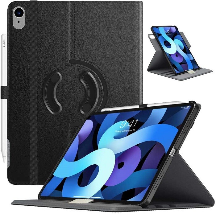 iPad Pro 13 iPad Air 13 Shockproof Swivel Hybrid Protective 360 Rotating Case-image