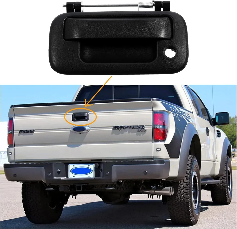 Cierre de manija de puerta trasera con cerradura para Ford F150 F250 F350 F450 F550 2004-2016 Foto 2 de 4