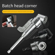 105 Degree Right Angle Drive Extension Power Screwdriver Drill Socket Adapter