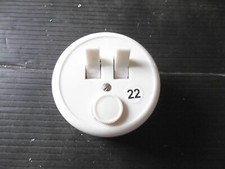 DOUBLE INTERRUPTEUR AVEC FUSIBLE (TESTÉ) LEGRAND ROND PLASTIQUE COURSIVE