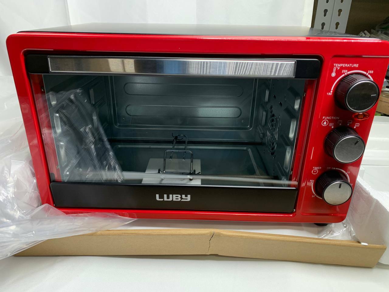 toaster oven with timer