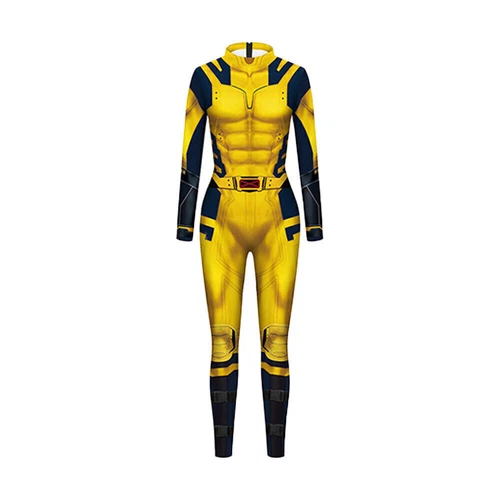 Niño Adulto Wolverine Mono Deadpool Body Disfraz Trajes Vestido Nuevo - Imagen 17 de 32