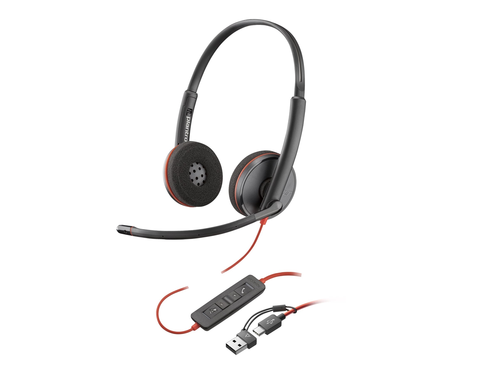 HP Poly BW 3220 USB-C HS+USB-C/A (Bulk) Cuffia Cuffia 8X2J9A6
